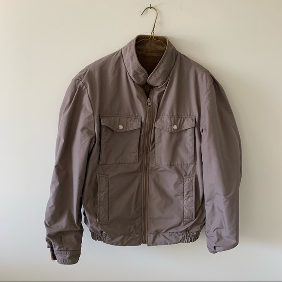 Reversible Corduroy Bomber Jacket - Picture 5 of 7